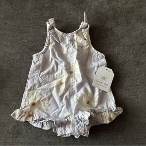 Little Co. Baby Romper with Floral Pattern size 0-3 months